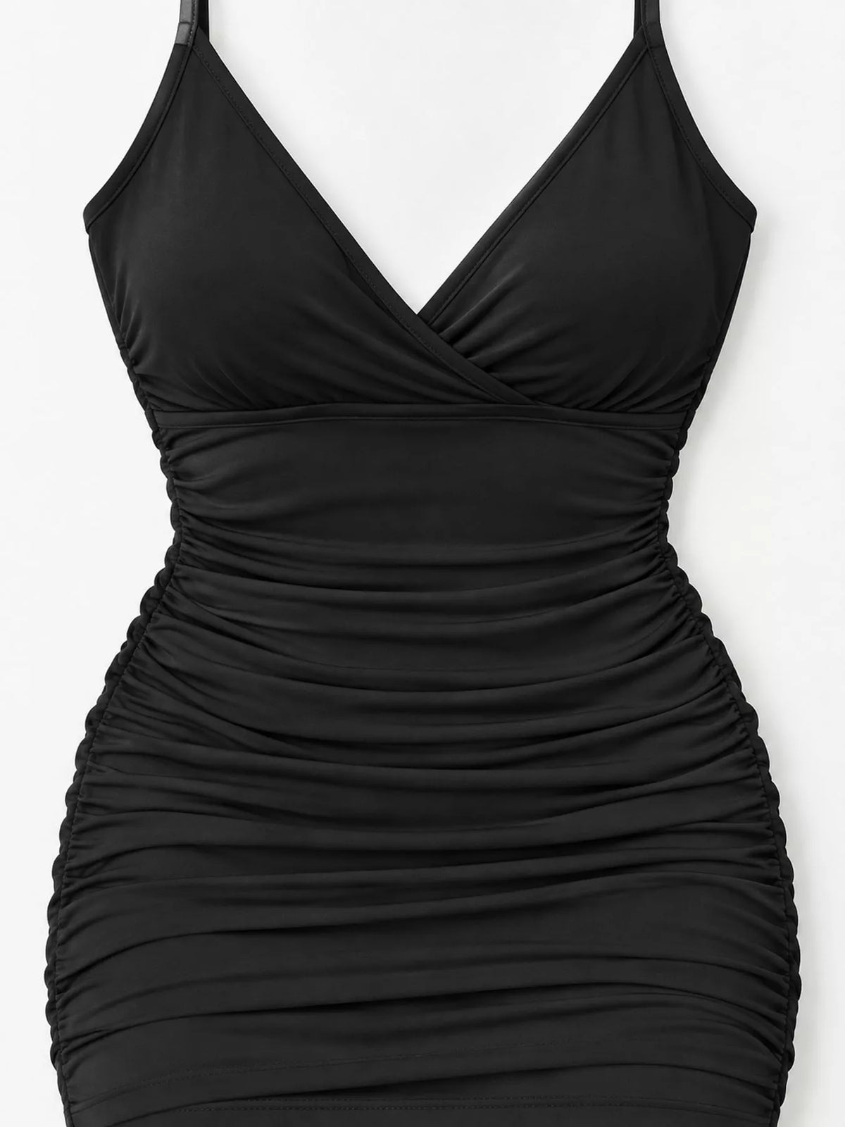 Vestido Mini Justo Franzido