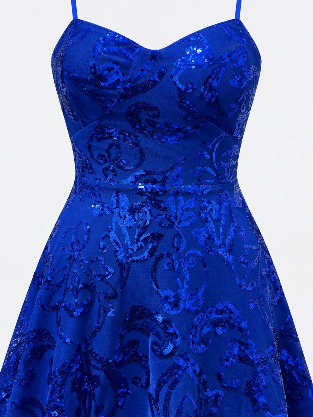 Vestido Mini com Lantejoulas