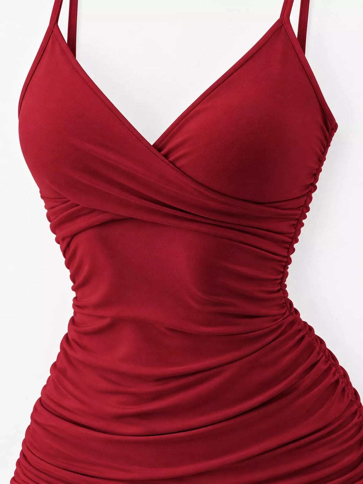 Vestido Mini Justo Franzido