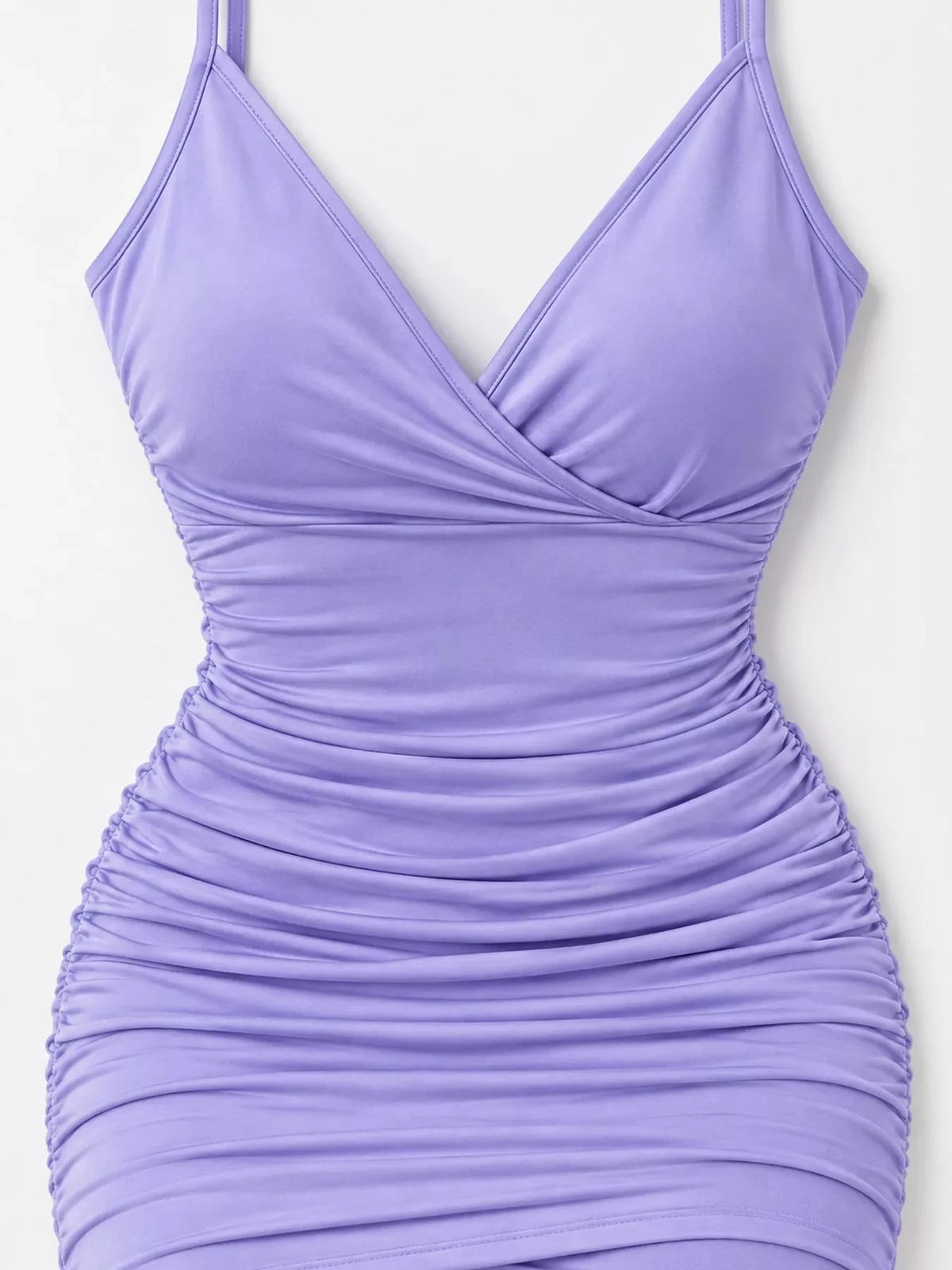 Vestido Mini Justo Franzido