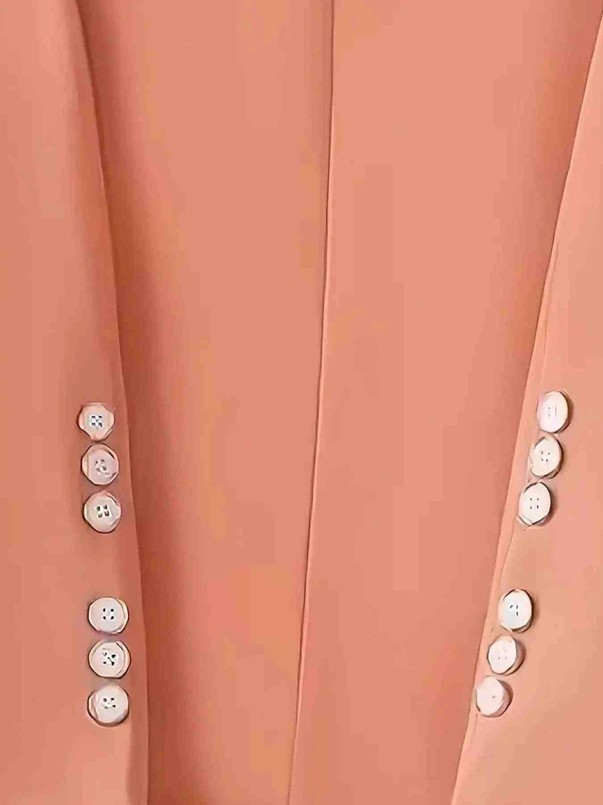 Blazer de Botão Único de Manga Comprida
