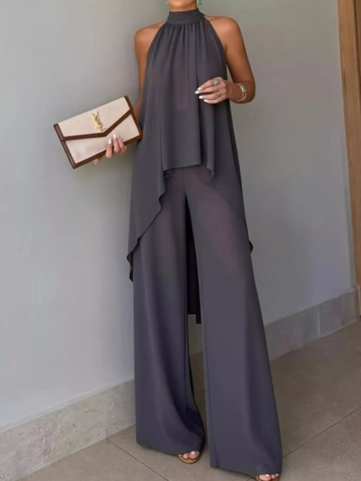 Conjunto Top Assimétrico