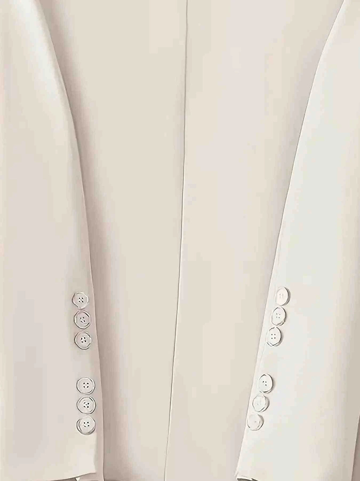Blazer de Botão Único de Manga Comprida