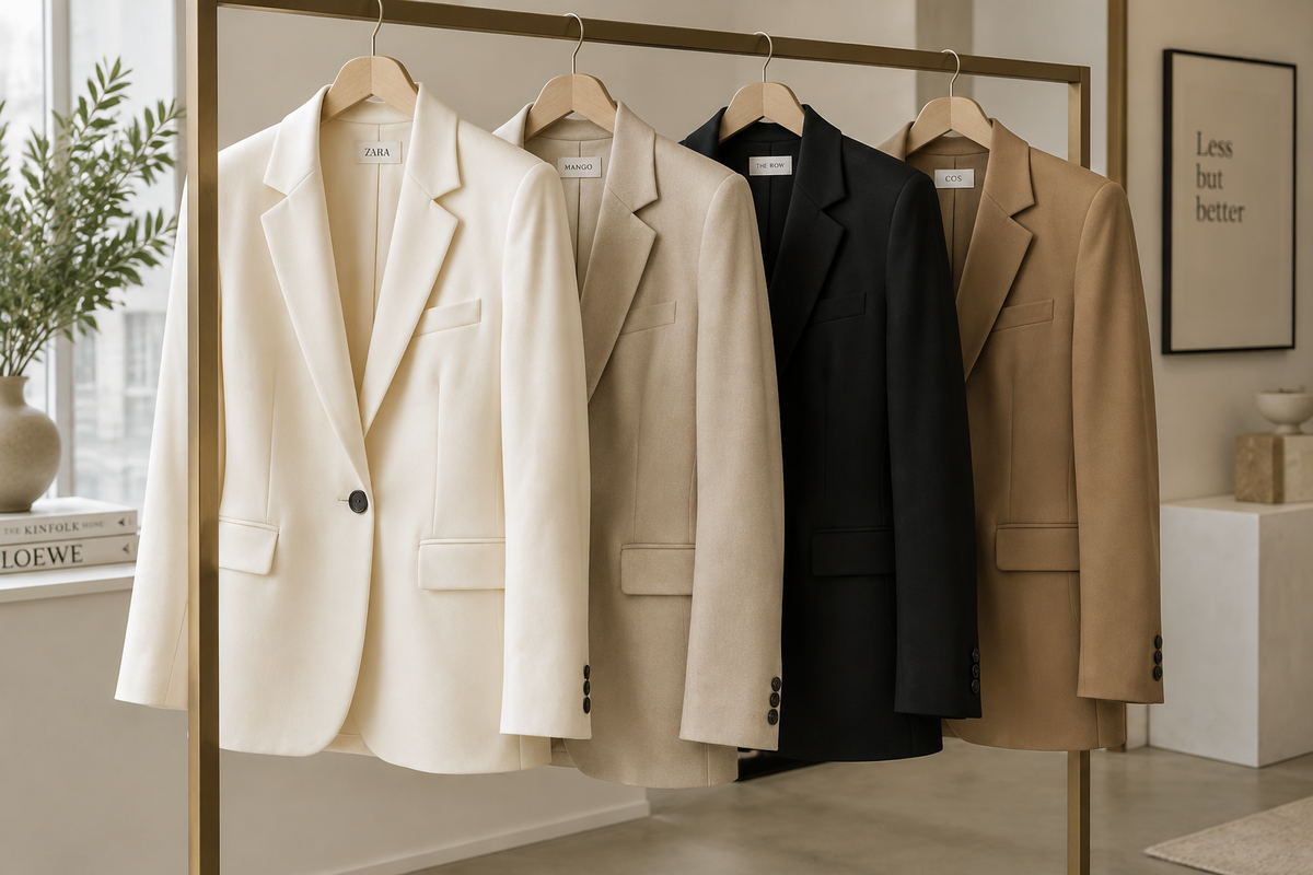 blazers oversized elegantes
