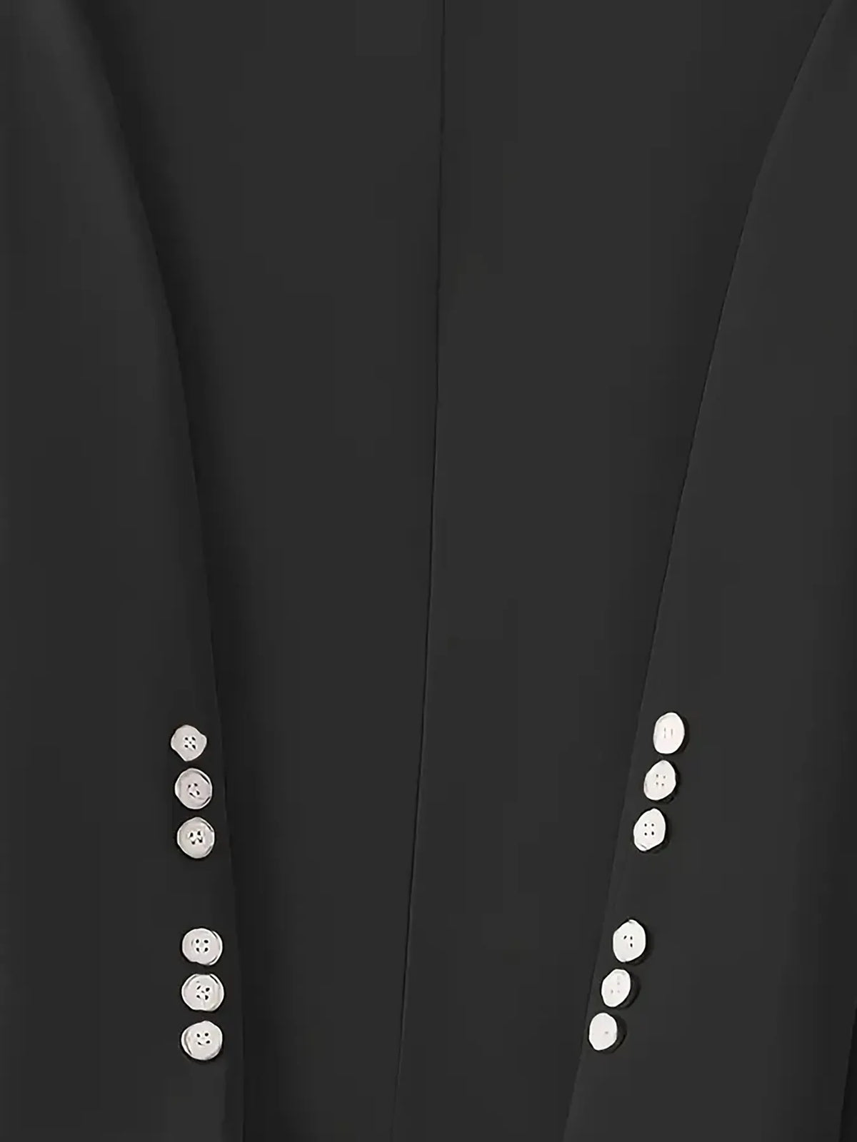 Blazer de Botão Único Manga Comprida