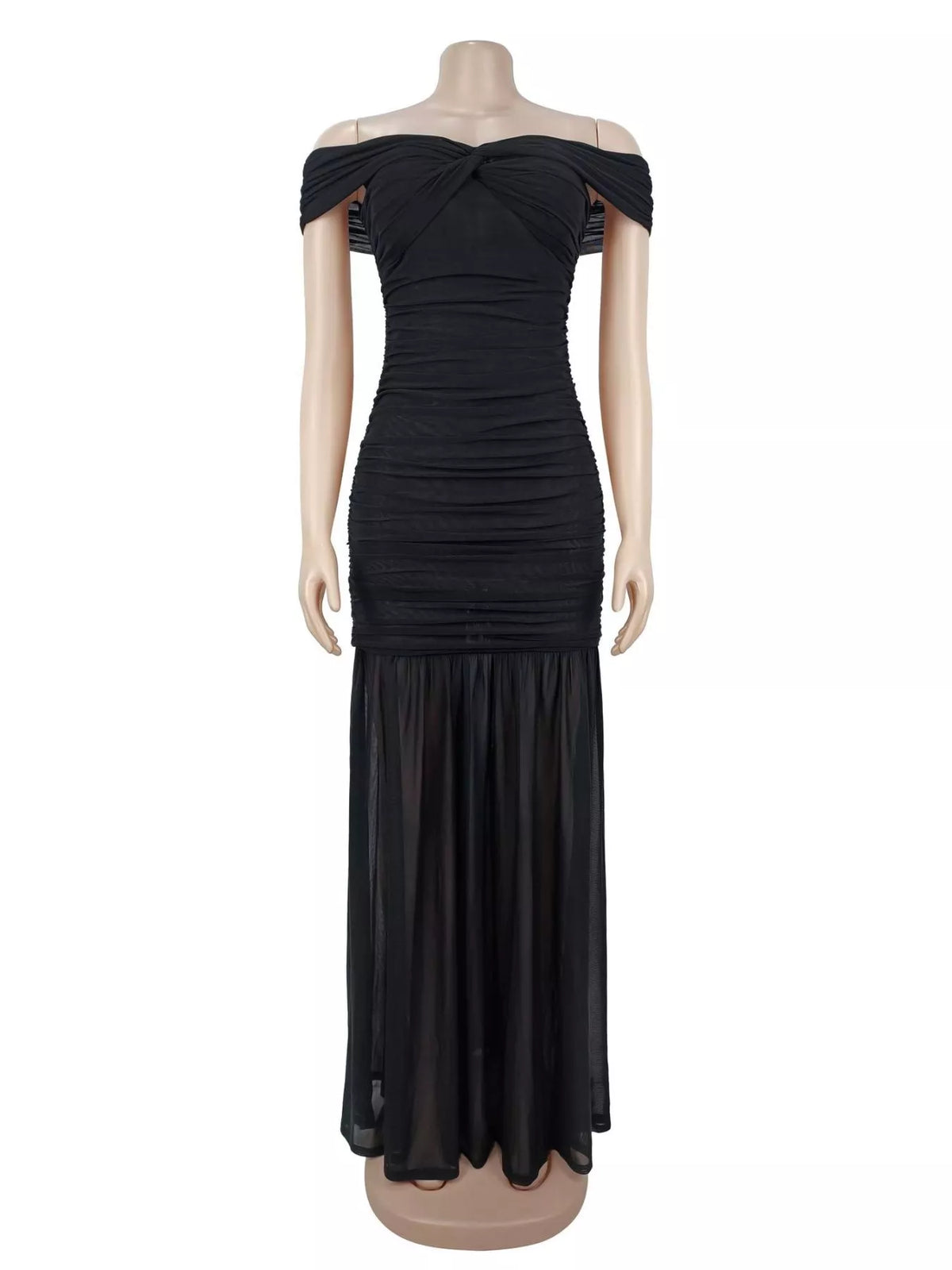 Off-Shoulder Ruched