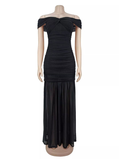Off-Shoulder Ruched