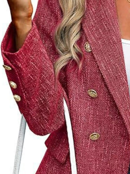 Blazer Cruzado com Lapela