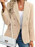 Blazer Cruzado com Lapela