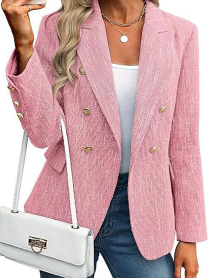 Blazer Cruzado com Lapela