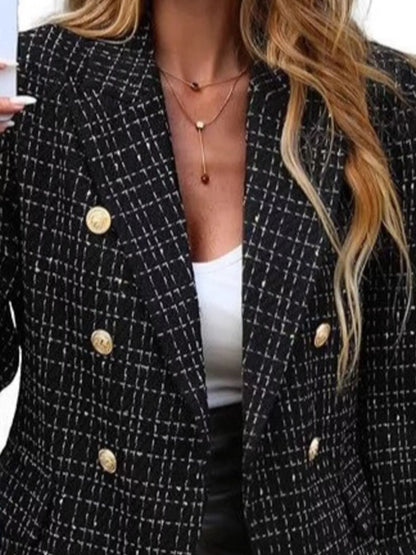 Blazer Cruzado com Lapela
