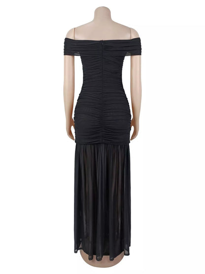 Off-Shoulder Ruched