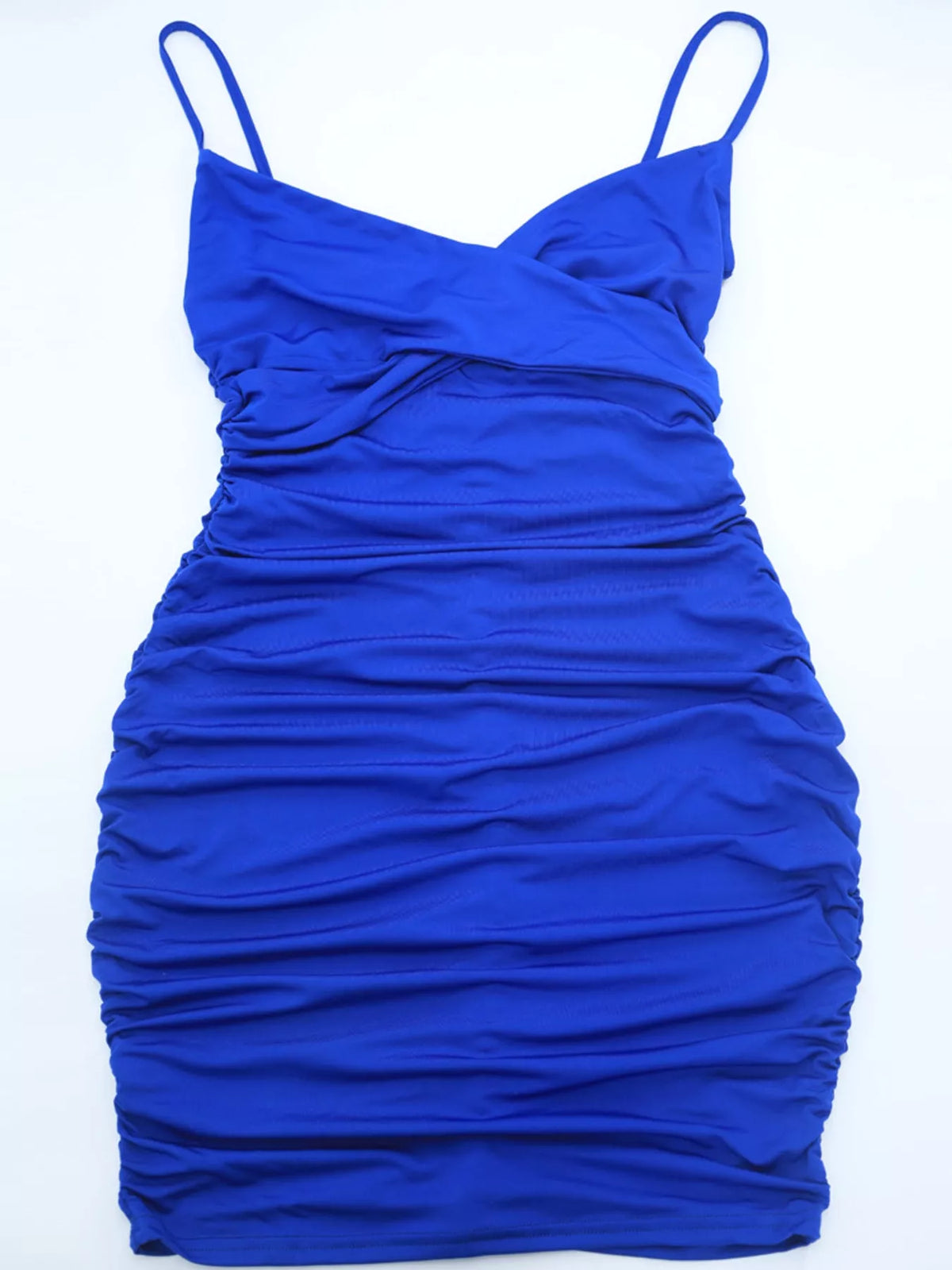 Vestido Mini Justo Franzido