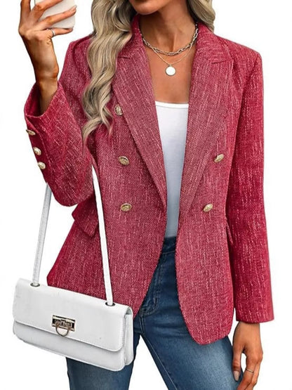 Blazer Cruzado com Lapela